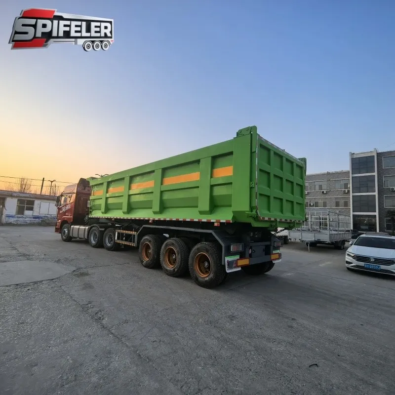 Heavy Duty Semi Trailer Dump Trailer factory