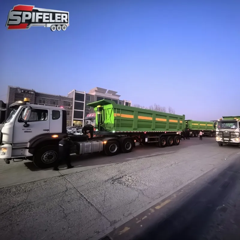 Heavy Duty Semi Trailer Dump Trailer