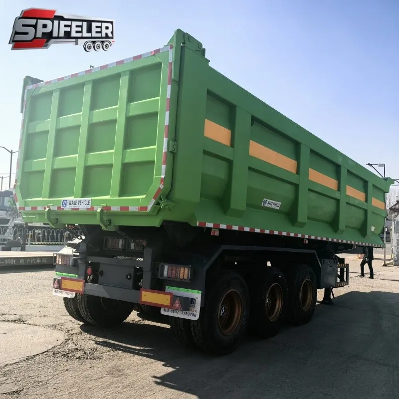 Heavy Duty Semi Trailer Dump Trailer price