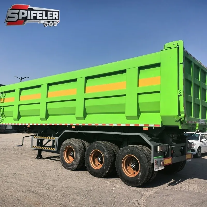 Heavy Duty Semi Trailer Dump Trailer high quality