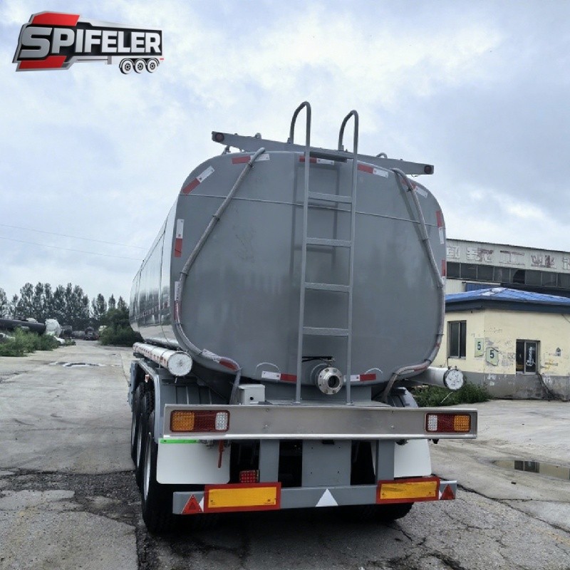 Iron Fuel Tanker Trailer factory